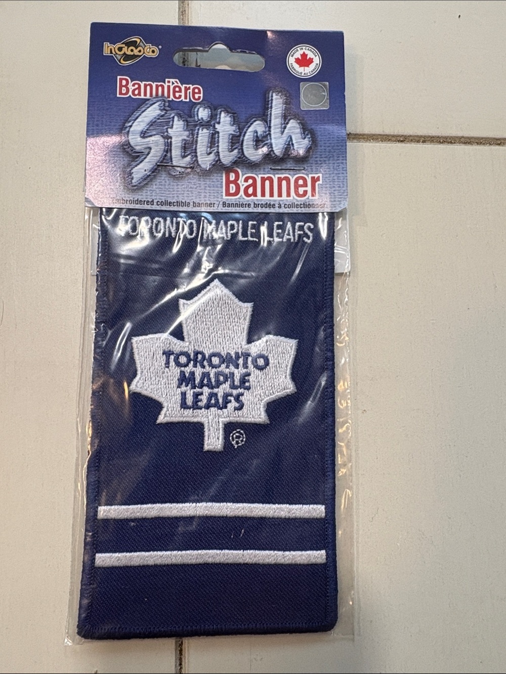 Toronto Maple Leafs Navy Stitch Banner by